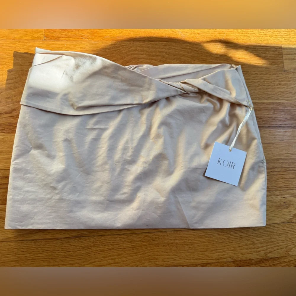Authentic Reworked Gucci Beige Mini Skirt - Picture 1 of 4